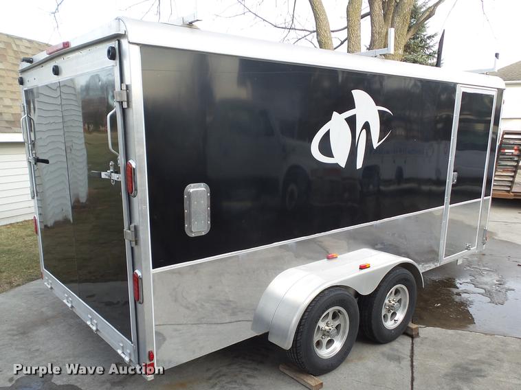 image for item BZ9993 2012 Aluma enclosed cargo trailer