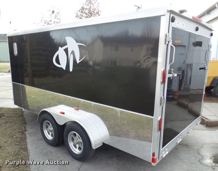 image for item BZ9993 2012 Aluma enclosed cargo trailer