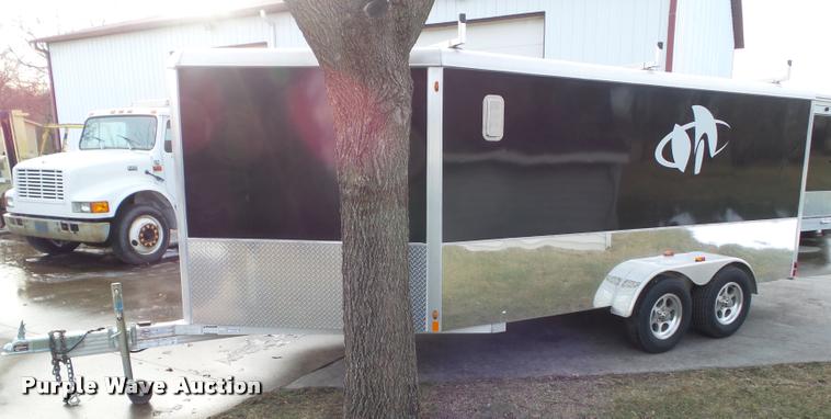 image for item BZ9993 2012 Aluma enclosed cargo trailer