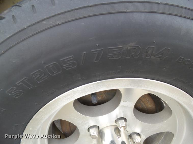 image for item BZ9993 2012 Aluma enclosed cargo trailer