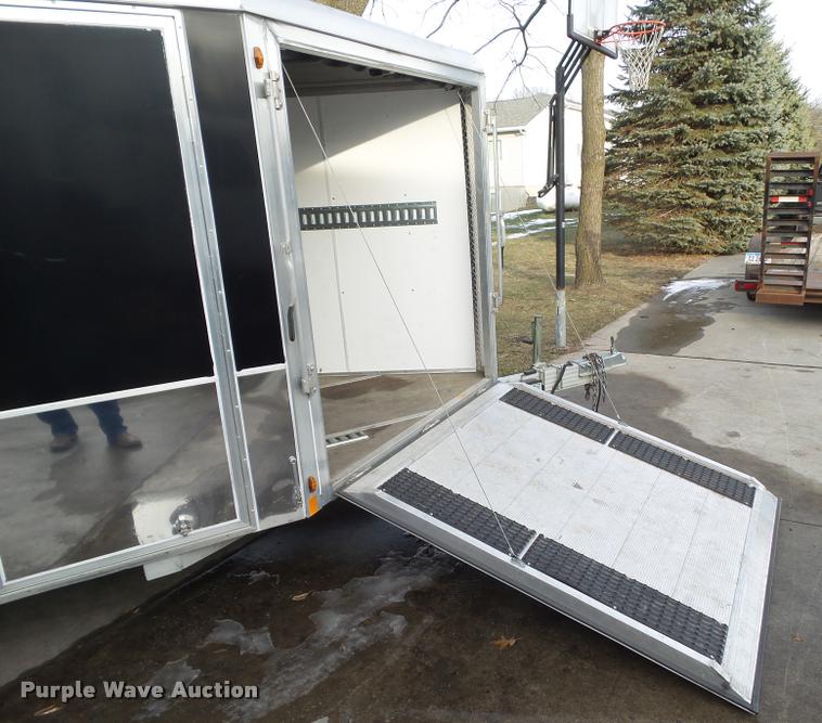 image for item BZ9993 2012 Aluma enclosed cargo trailer