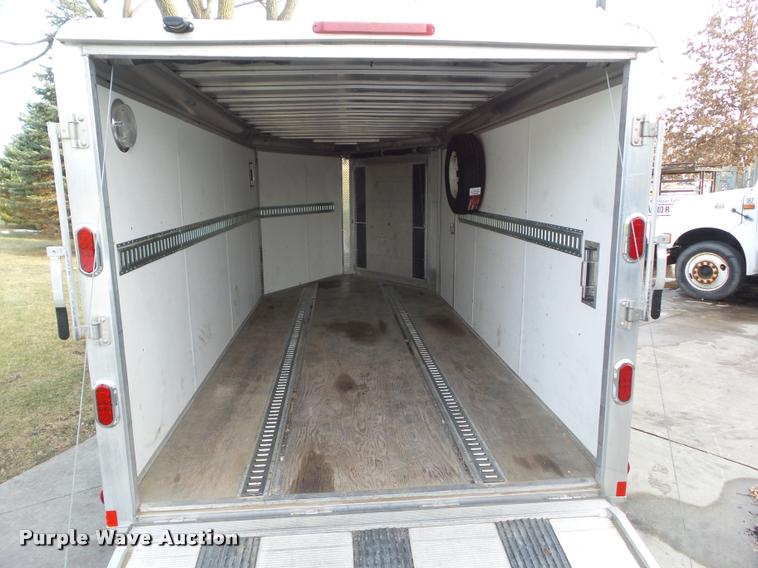 image for item BZ9993 2012 Aluma enclosed cargo trailer