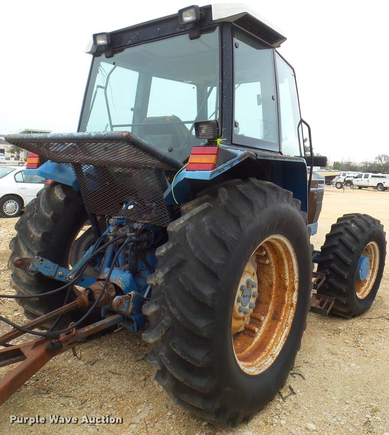 image for item DA5176 1994 Ford 7740 MFWD tractor