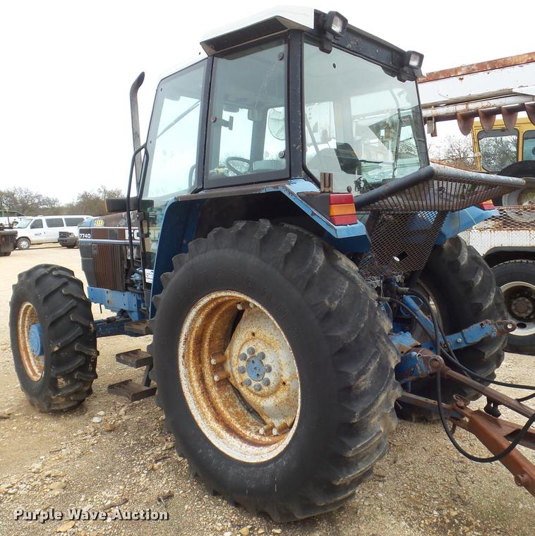 image for item DA5176 1994 Ford 7740 MFWD tractor