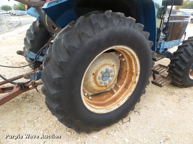 image for item DA5176 1994 Ford 7740 MFWD tractor