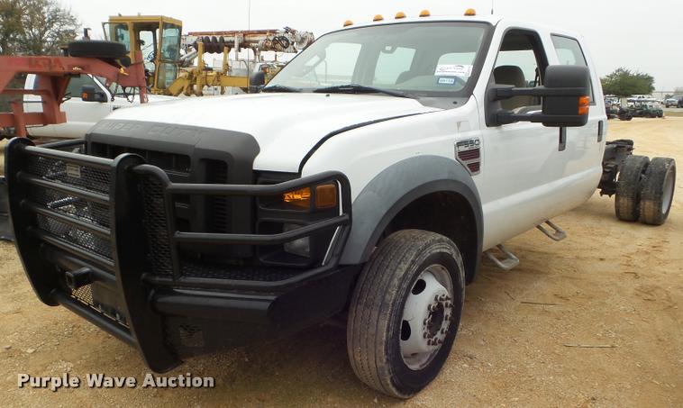 image for item DA5179 2008 Ford F550 Crew Cab truck cab and chassis