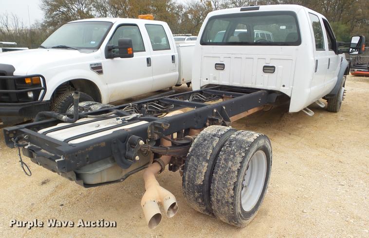 image for item DA5179 2008 Ford F550 Crew Cab truck cab and chassis