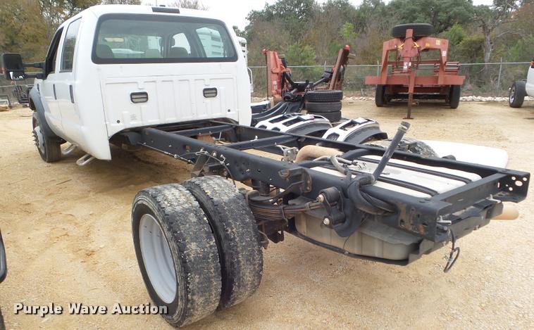 image for item DA5179 2008 Ford F550 Crew Cab truck cab and chassis