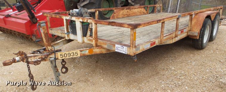 image for item DA5183 1998 Custom utility trailer