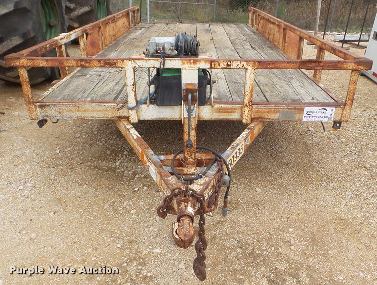 image for item DA5183 1998 Custom utility trailer