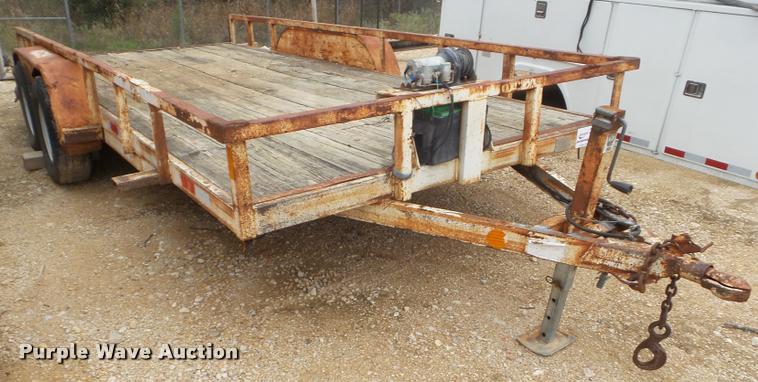 image for item DA5183 1998 Custom utility trailer