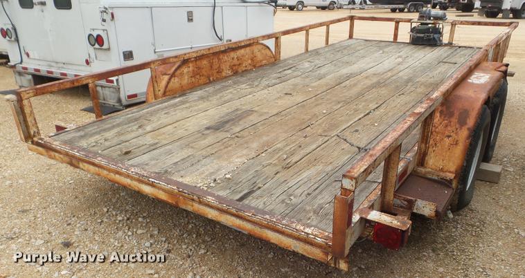 image for item DA5183 1998 Custom utility trailer