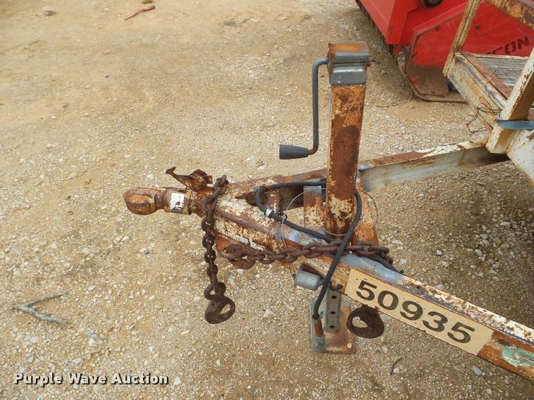 image for item DA5183 1998 Custom utility trailer