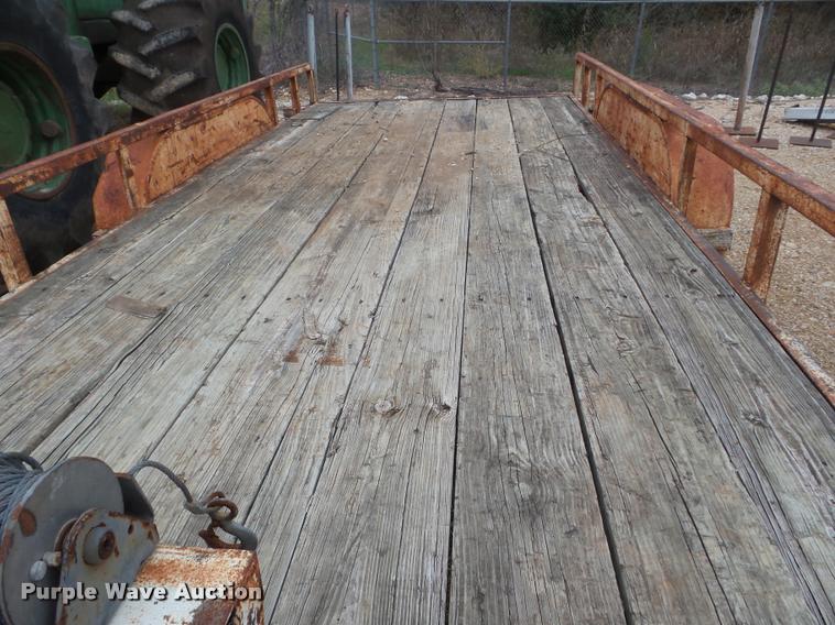 image for item DA5183 1998 Custom utility trailer