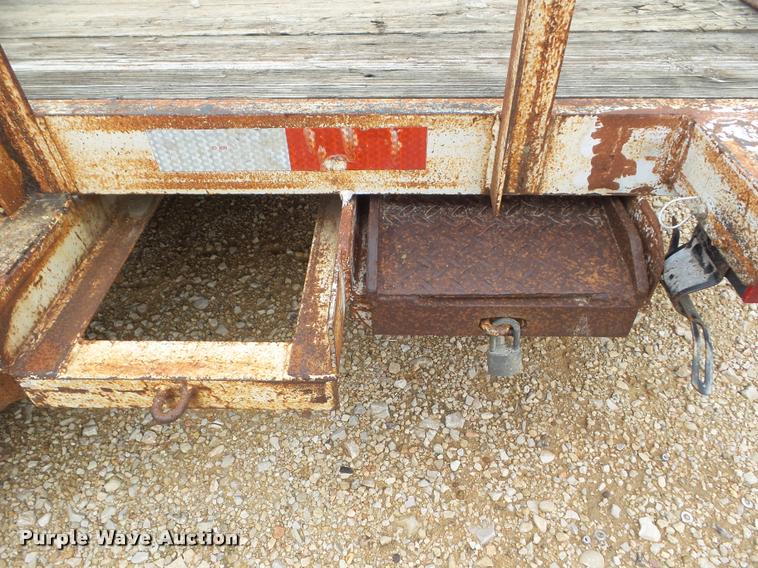 image for item DA5183 1998 Custom utility trailer