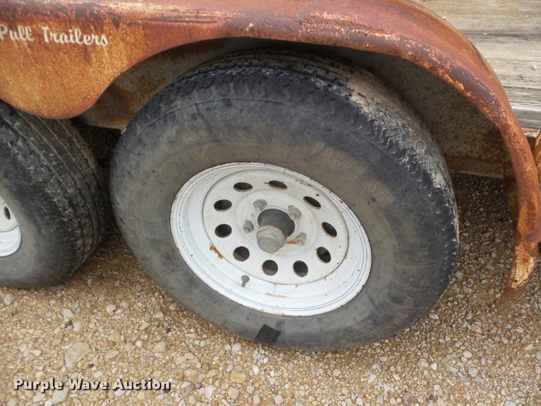 image for item DA5183 1998 Custom utility trailer