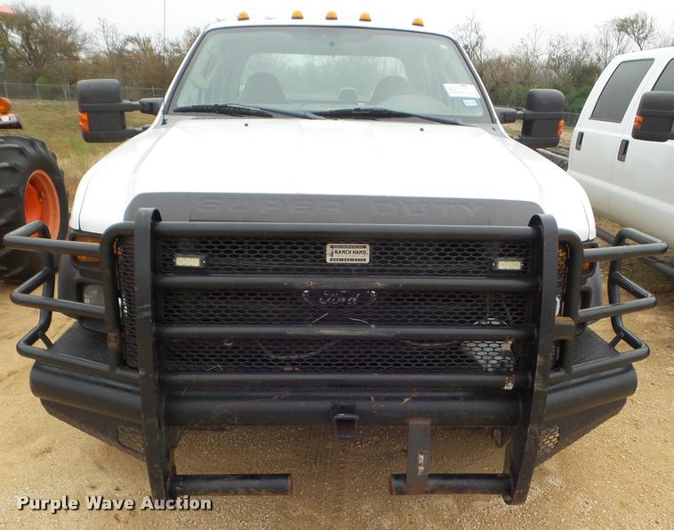 image for item DA5186 2008 Ford F550 Crew Cab utility truck