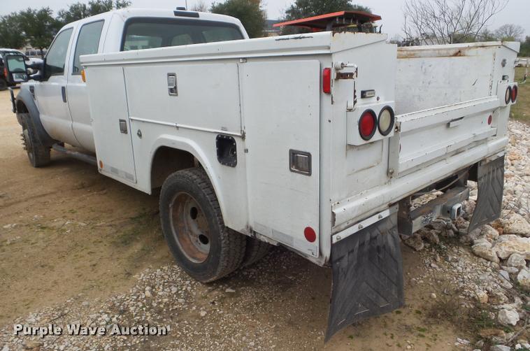 image for item DA5186 2008 Ford F550 Crew Cab utility truck