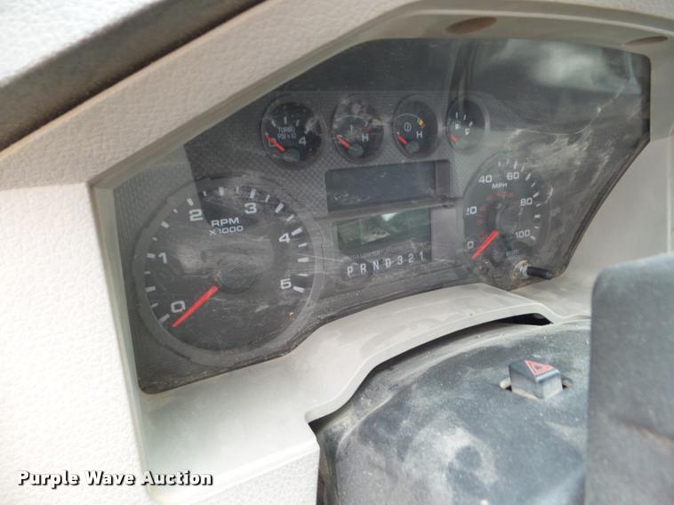 image for item DA5186 2008 Ford F550 Crew Cab utility truck
