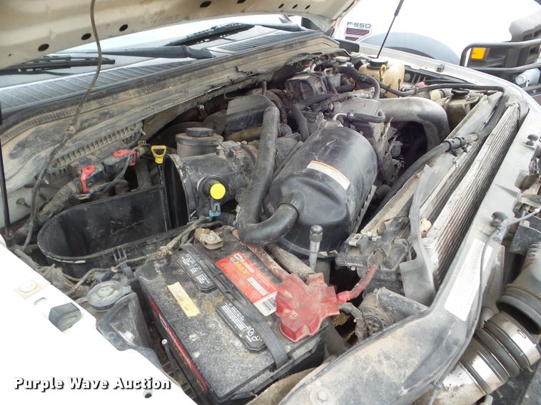 image for item DA5186 2008 Ford F550 Crew Cab utility truck