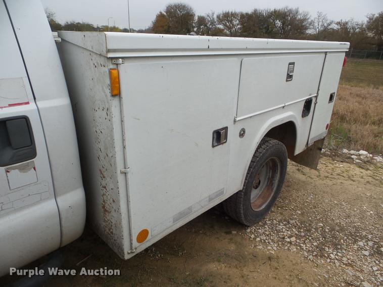image for item DA5186 2008 Ford F550 Crew Cab utility truck