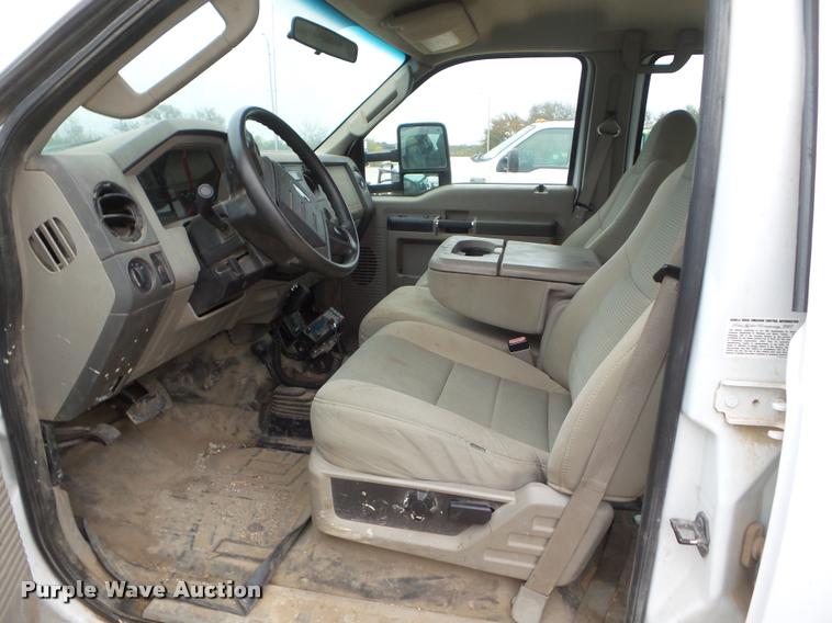 image for item DA5188 2008 Ford F450 Super Duty Crew Cab flatbed truck