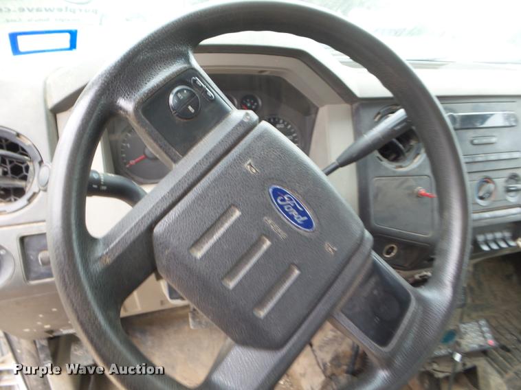 image for item DA5188 2008 Ford F450 Super Duty Crew Cab flatbed truck