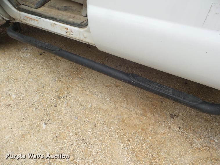 image for item DA5188 2008 Ford F450 Super Duty Crew Cab flatbed truck