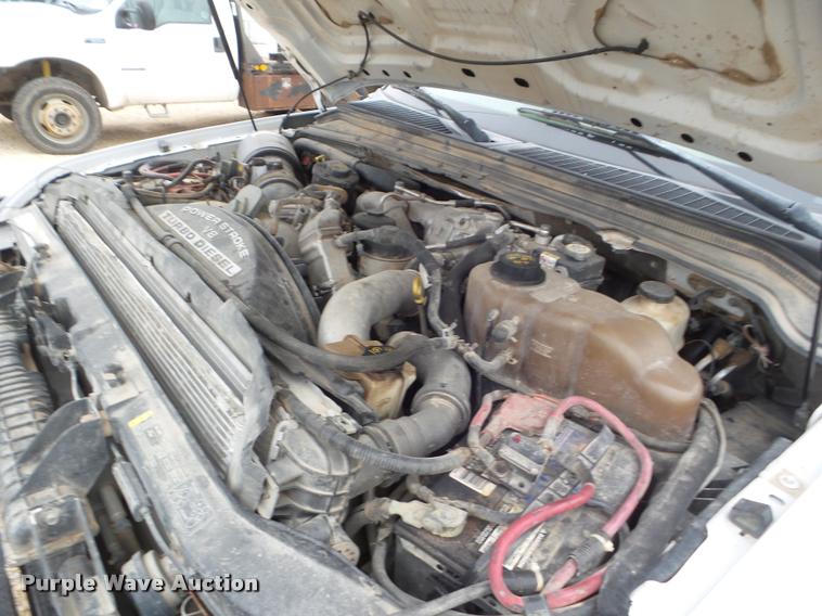 image for item DA5188 2008 Ford F450 Super Duty Crew Cab flatbed truck