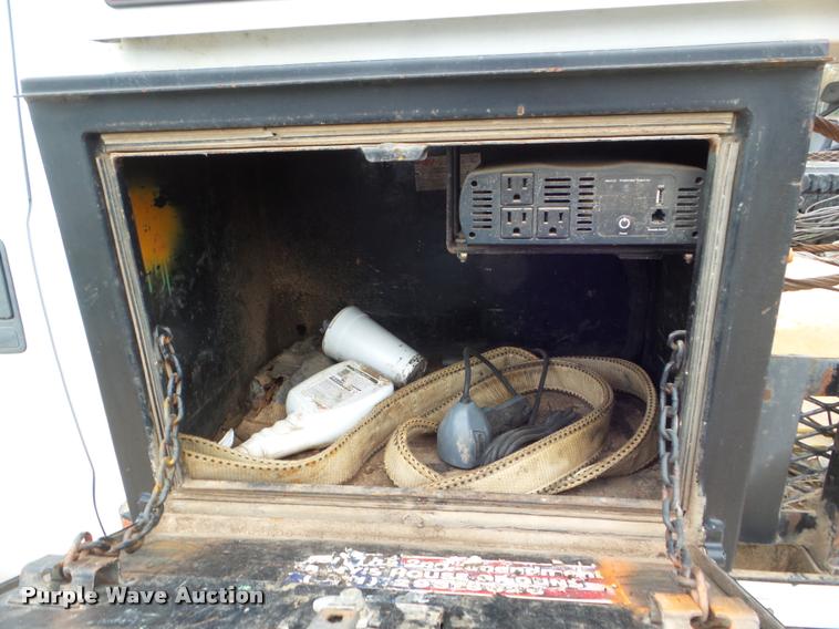 image for item DA5188 2008 Ford F450 Super Duty Crew Cab flatbed truck