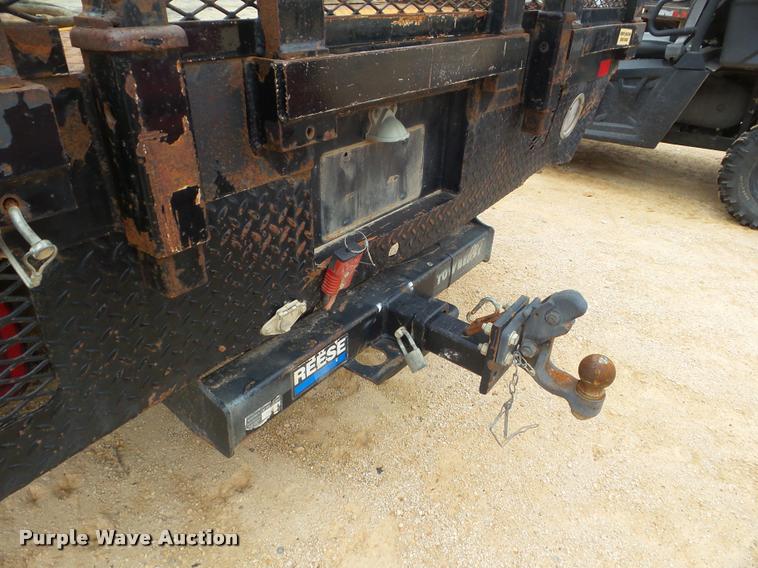 image for item DA5188 2008 Ford F450 Super Duty Crew Cab flatbed truck