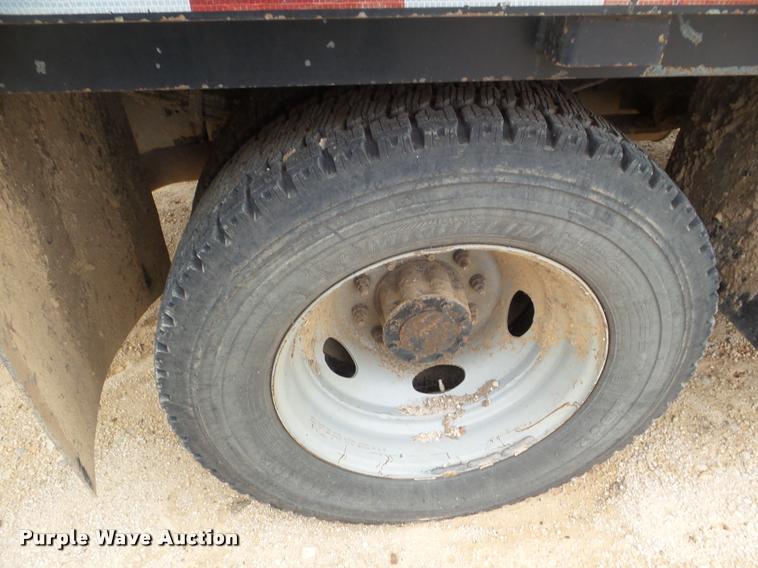 image for item DA5188 2008 Ford F450 Super Duty Crew Cab flatbed truck