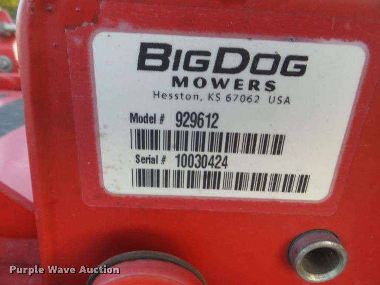 image for item DA5191 2010 Big Dog R series lawn mower