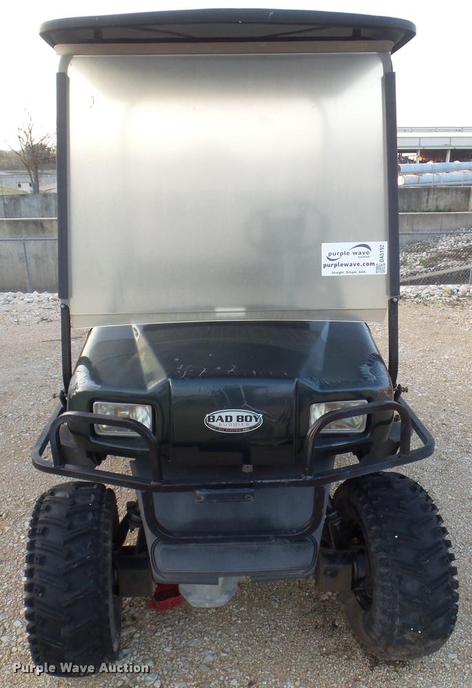 image for item DA5192 2008 Bad Boy shuttle golf cart