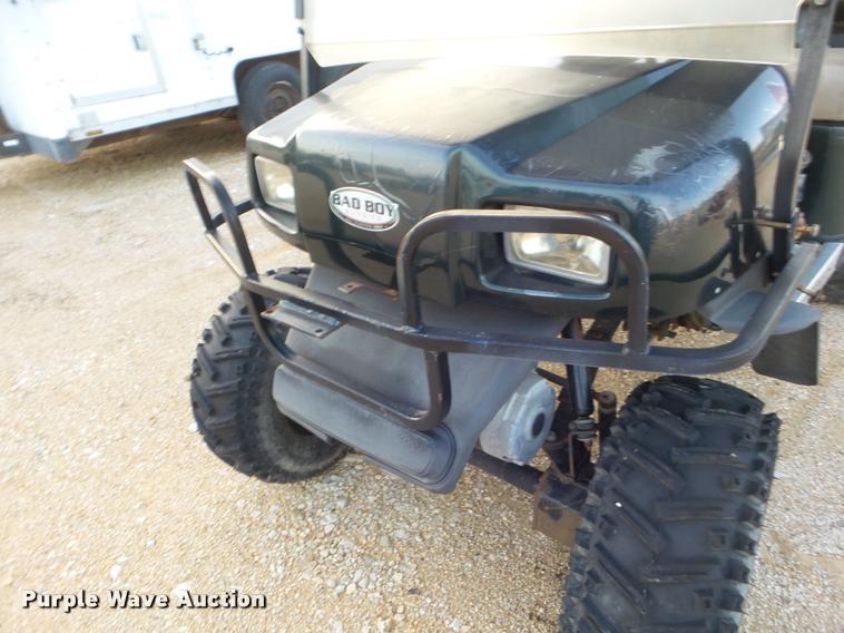 image for item DA5192 2008 Bad Boy shuttle golf cart
