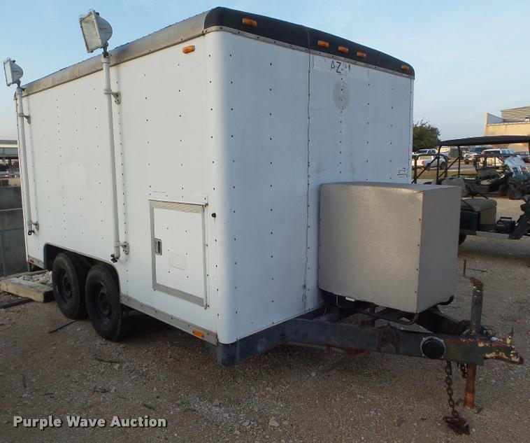 1990 Wells Cargo enclosed cargo trailer with generator in Austin, TX
