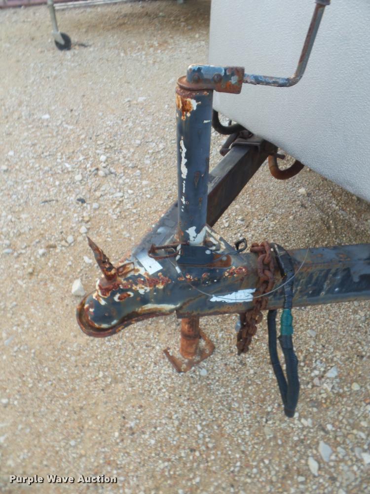 image for item DA5193 1990 Wells Cargo enclosed cargo trailer with generator