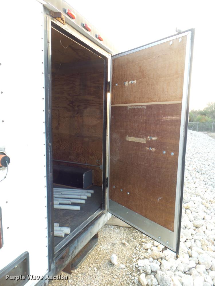 image for item DA5193 1990 Wells Cargo enclosed cargo trailer with generator