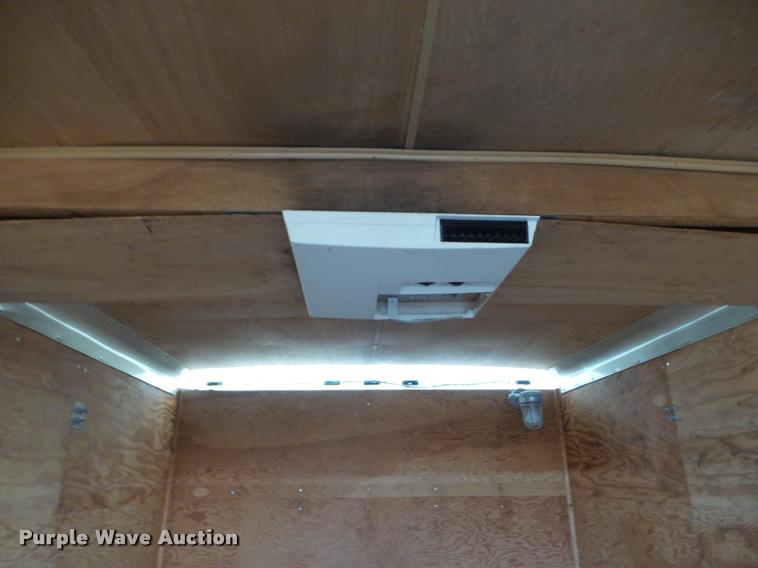 image for item DA5193 1990 Wells Cargo enclosed cargo trailer with generator