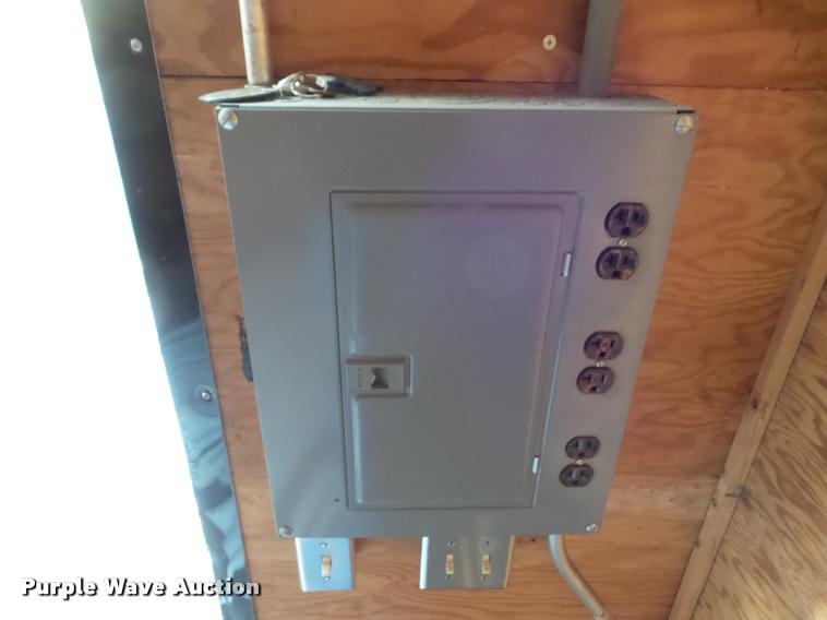 image for item DA5193 1990 Wells Cargo enclosed cargo trailer with generator