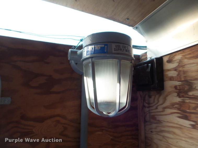 image for item DA5193 1990 Wells Cargo enclosed cargo trailer with generator