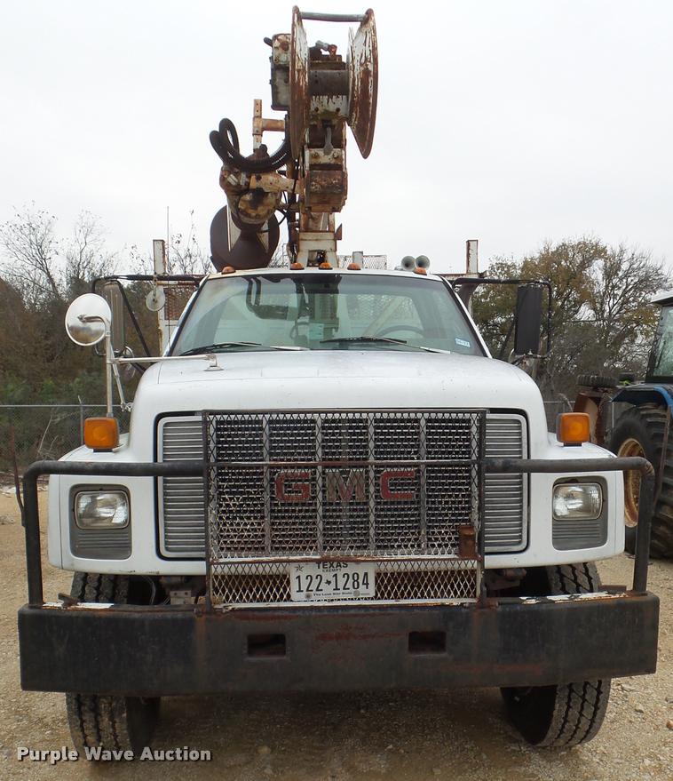 image for item DA5195 1995 GMC TopKick digger derrick truck