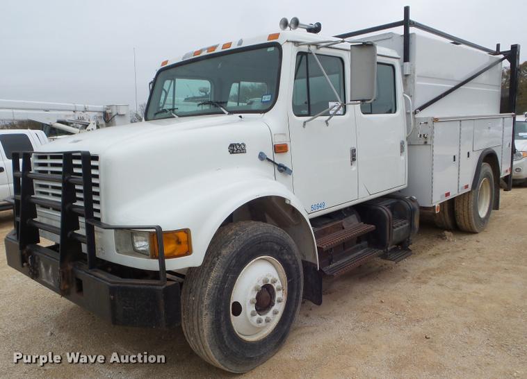 image for item DA5196 1999 International 4700 utility truck