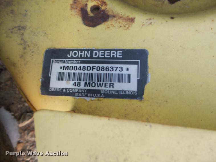 image for item DA5202 1996 John Deere GT262 lawn mower