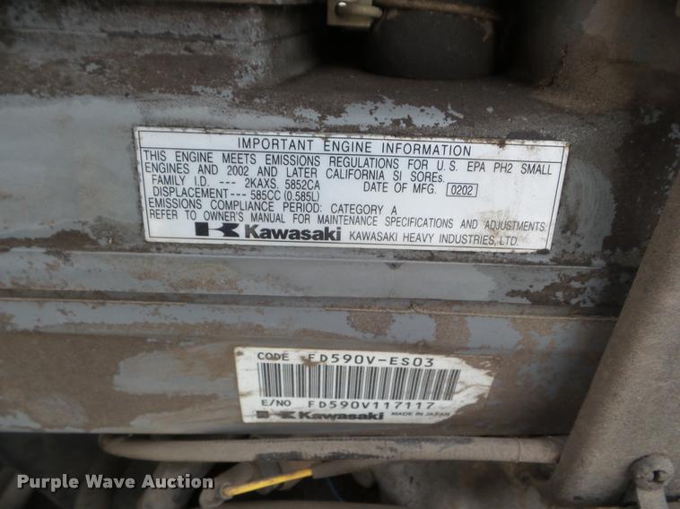 image for item DA5218 John Deere F725 lawn mower