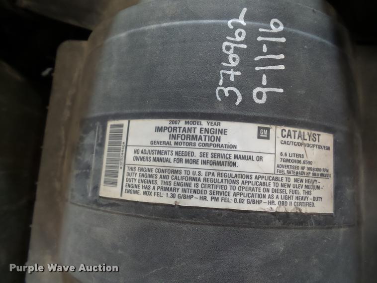 image for item DA5783 2007 Chevrolet Silverado 2500HD Crew Cab pickup truck