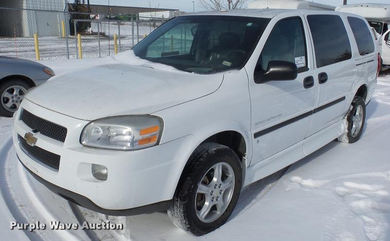 image for item DA5790 2008 Chevrolet Uplander Cargo van