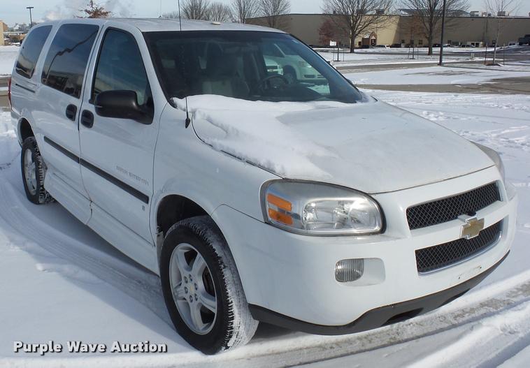 image for item DA5790 2008 Chevrolet Uplander Cargo van