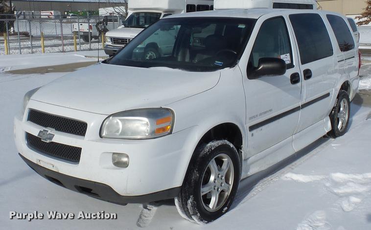 image for item DA5791 2008 Chevrolet Uplander Cargo van