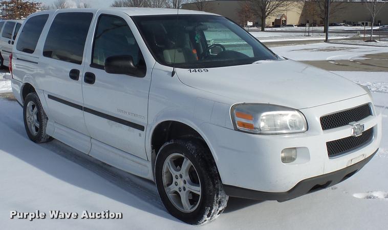 image for item DA5791 2008 Chevrolet Uplander Cargo van
